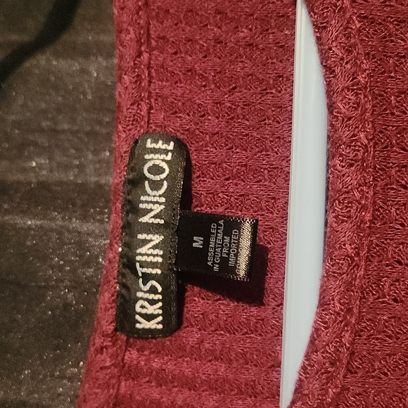 ⭐️KRISTIN NICOLE COLD SHOULDER WAFFLE DRESS - Picture 2 of 2